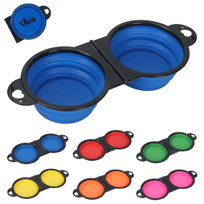 silicone collapsible pet bowls
