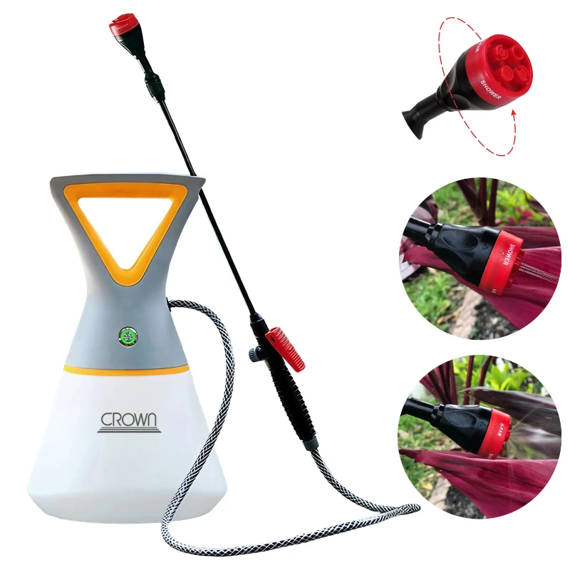 compact electric sprayer with led indicator