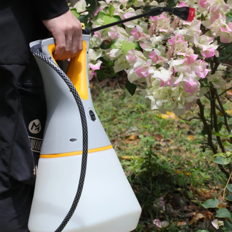 compact electric sprayer with led indicator
