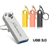 high speed usb 3.0 metal flash drive with keychain