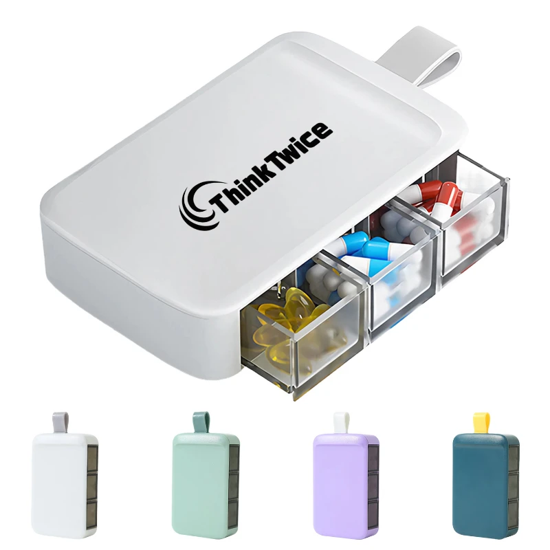 portable pop out day pill organizer dispenser