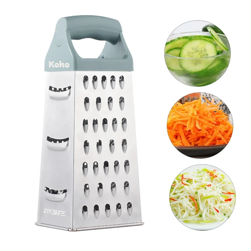 4 sided stainless steel box grater