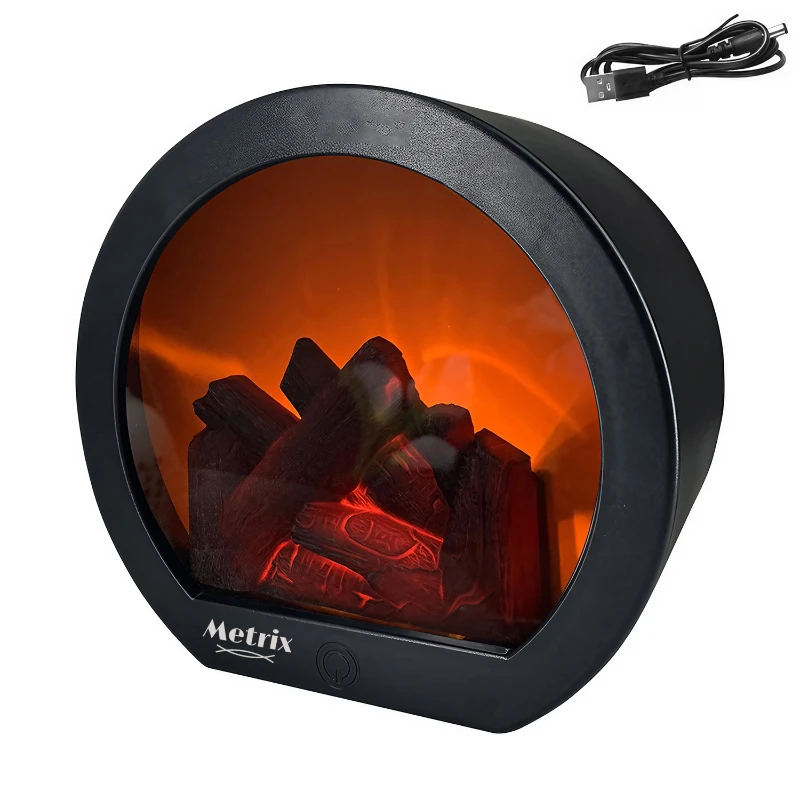 fireplace light usb & battery powered