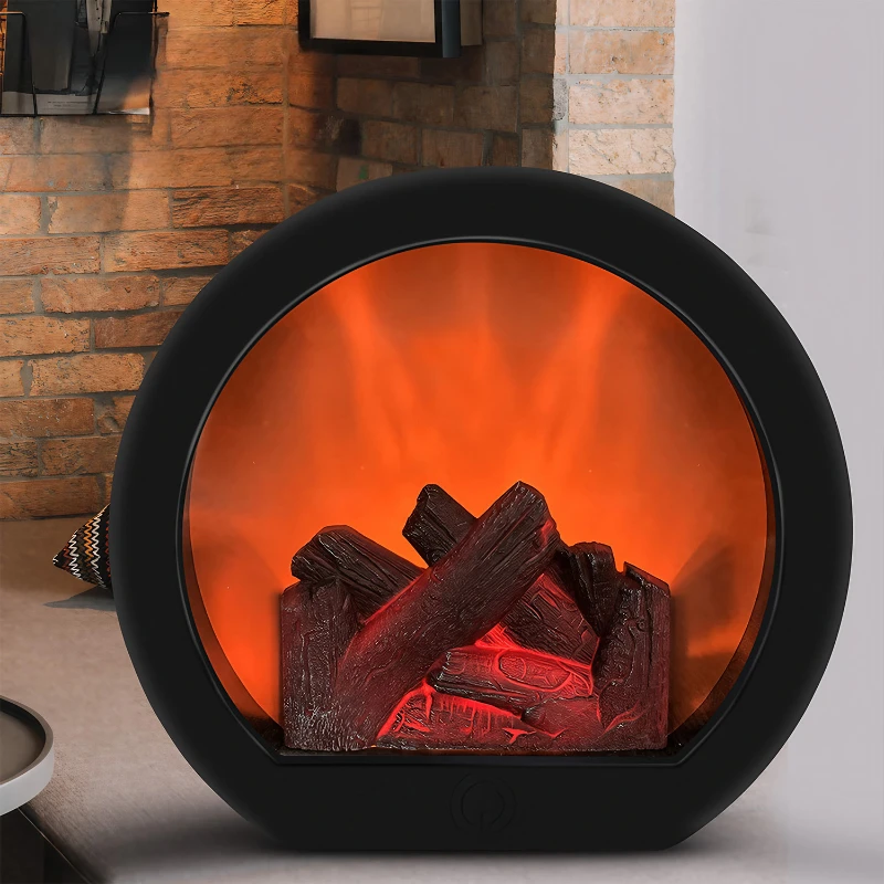 fireplace light usb & battery powered