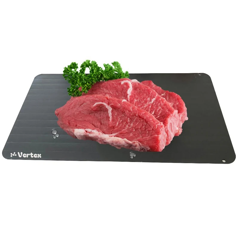 quick defrosting tray for frozen meat