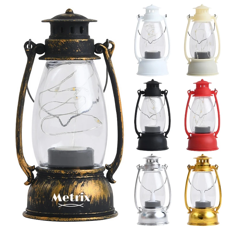 portable vintage led night light lamp