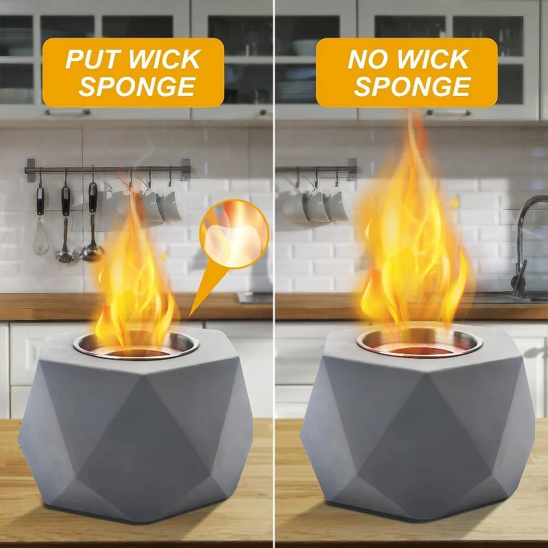 table top fire pit bowl