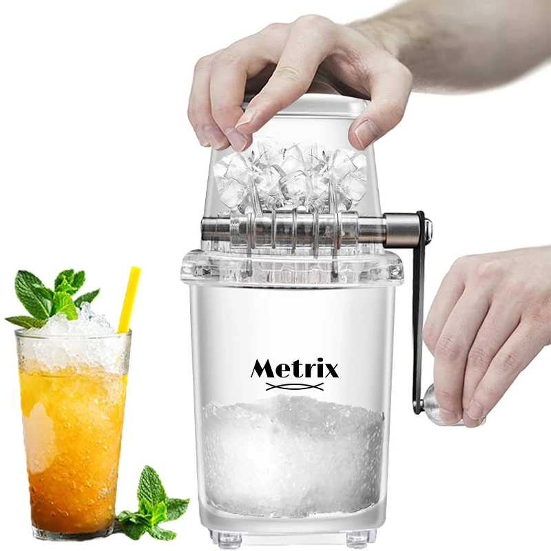 compact manual ice crusher for home use