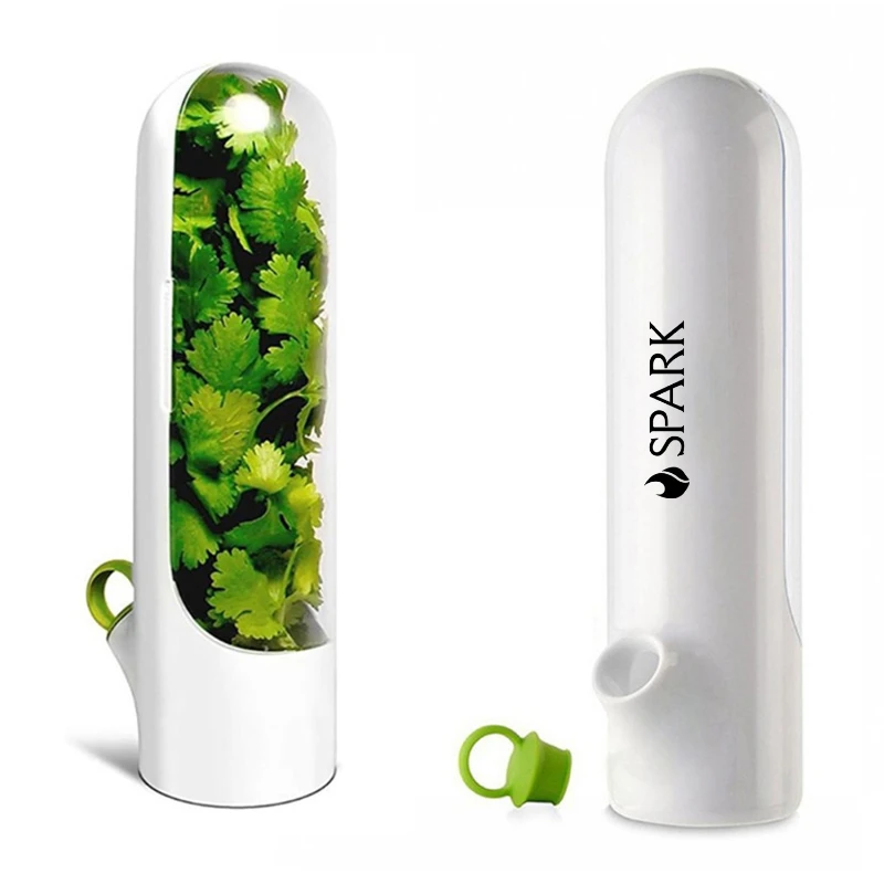 herb storage containers for refrigerator