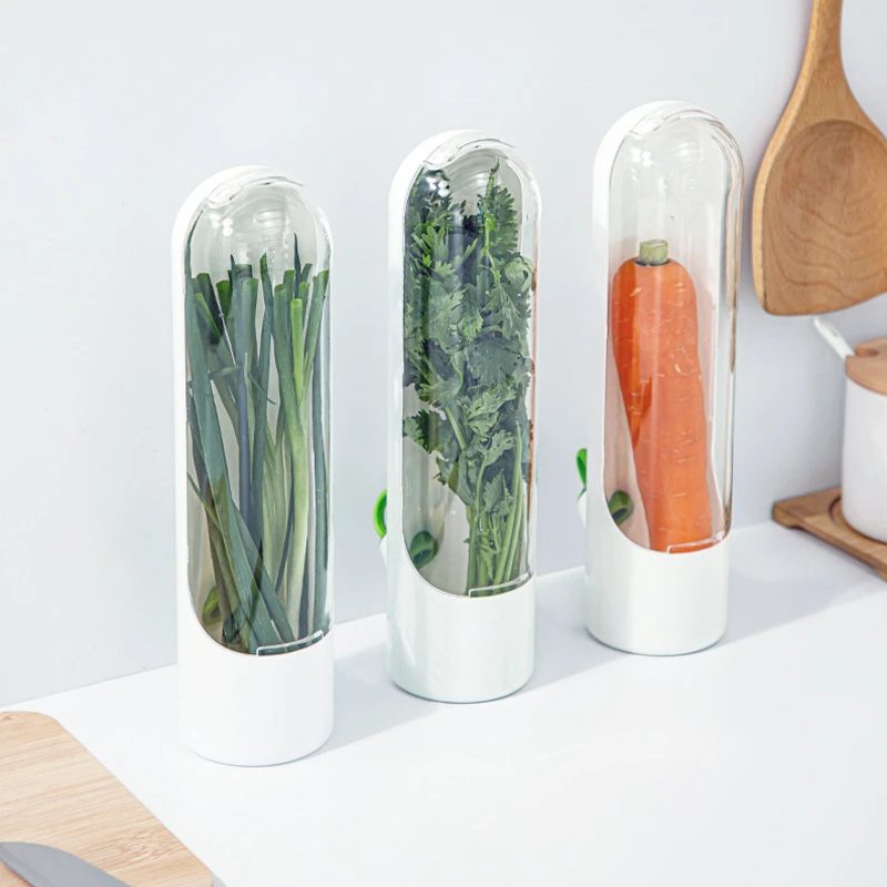 herb storage containers for refrigerator