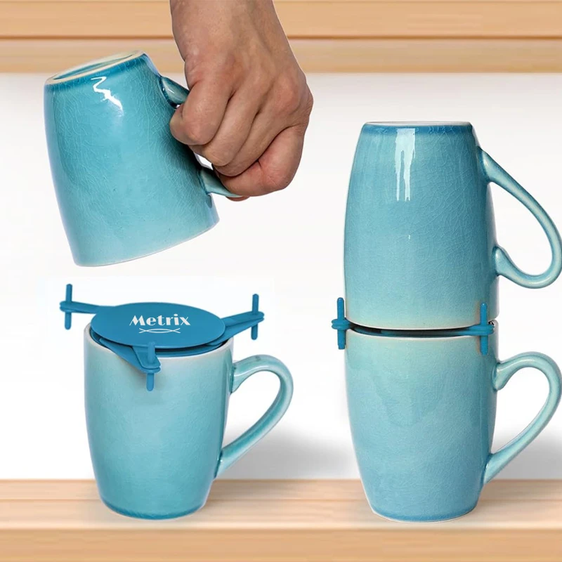 adjustable cup stacking rack