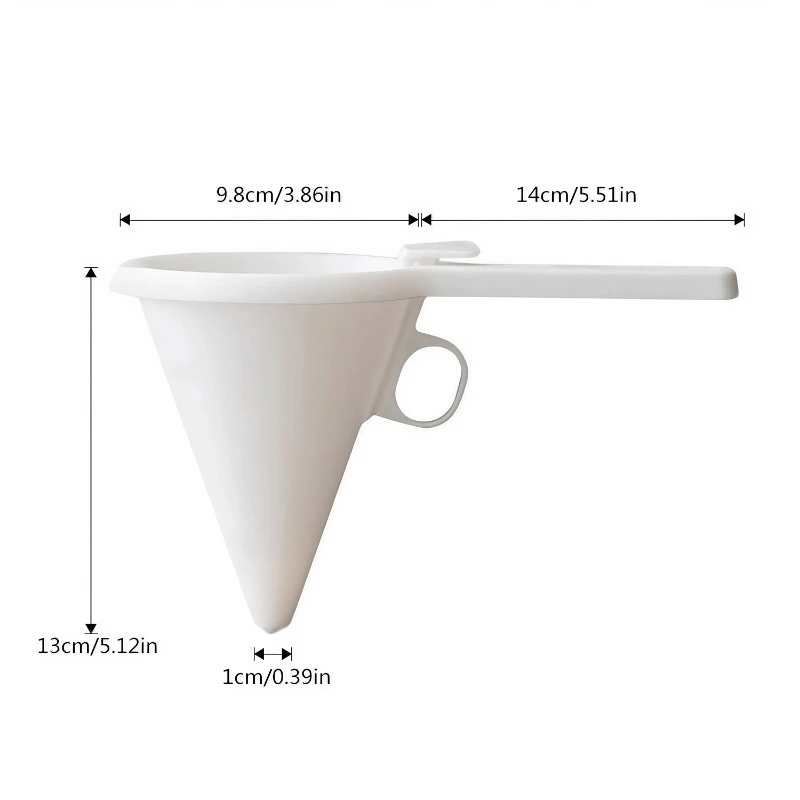 adjustable funnel for baking decorating tools