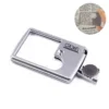 6x 3x led magnifying glass with light