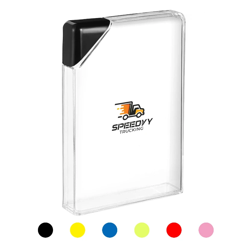 flat water bottle transparent 450ml