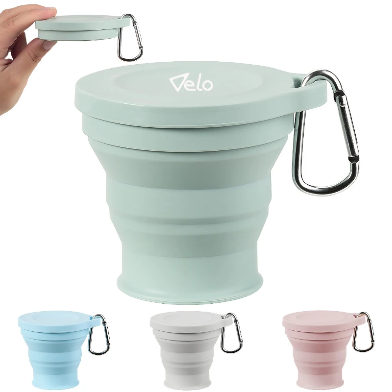 collapsible silicone travel cups