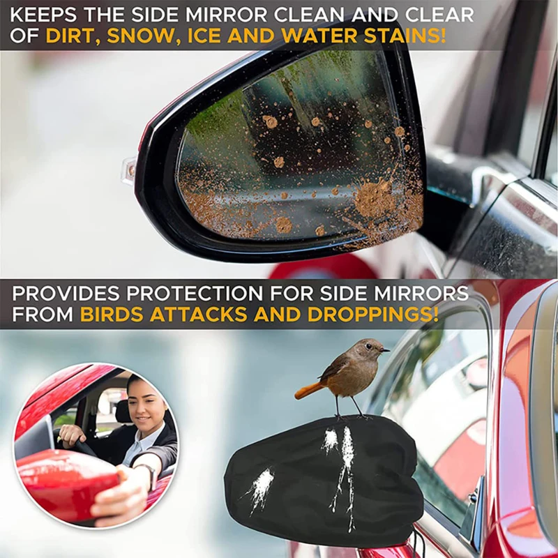 side view mirror cover 1 pair