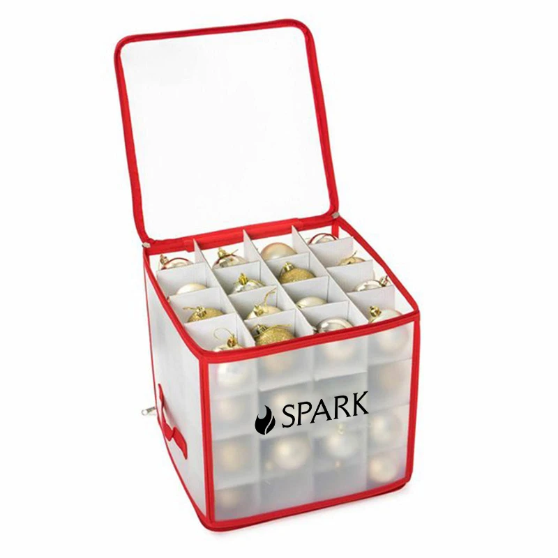 christmas ornament storage box 64 compartment