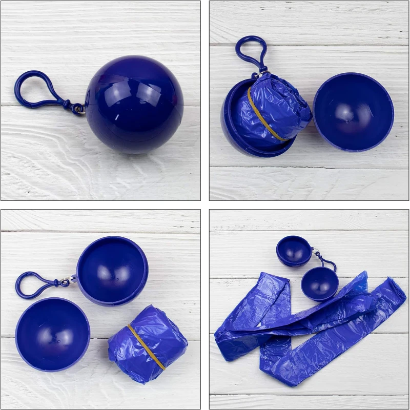 portable disposable raincoat