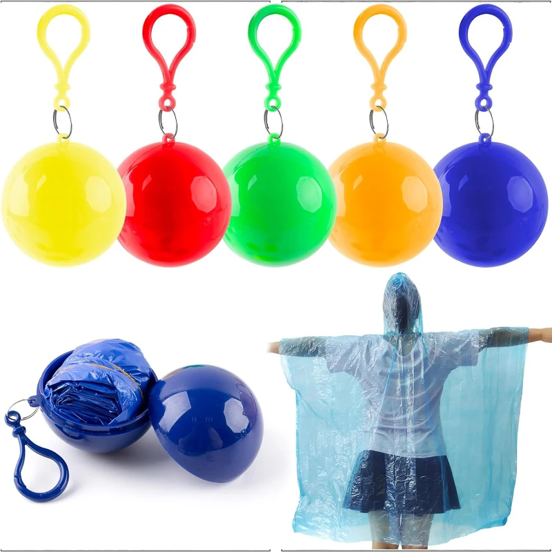 portable disposable raincoat