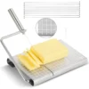 stainless steel cheese slicer with 10 replacement wires