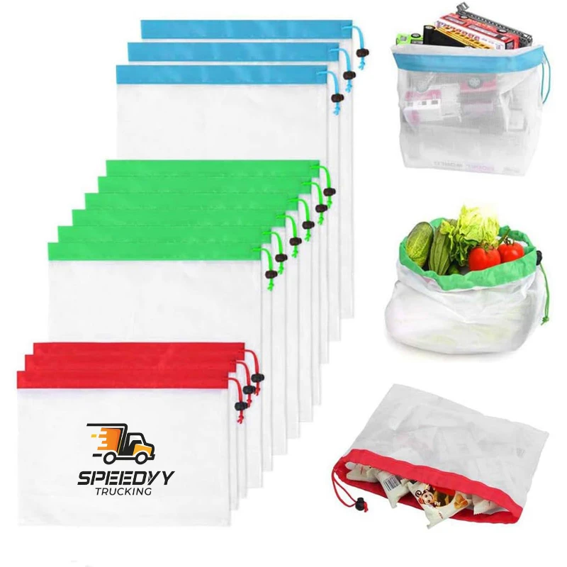 reusable mesh produce bags