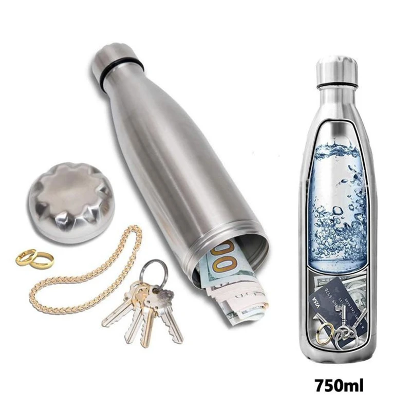 safe storage stainless steel water bottle