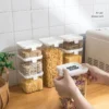 stackable airtight food storage containers