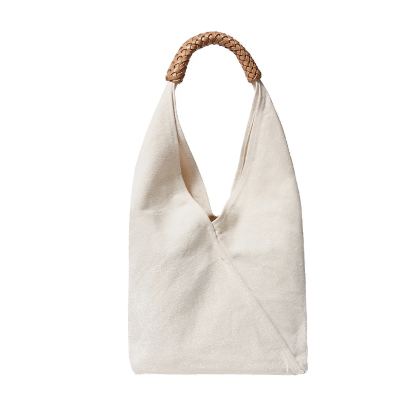 woven handheld tote bag