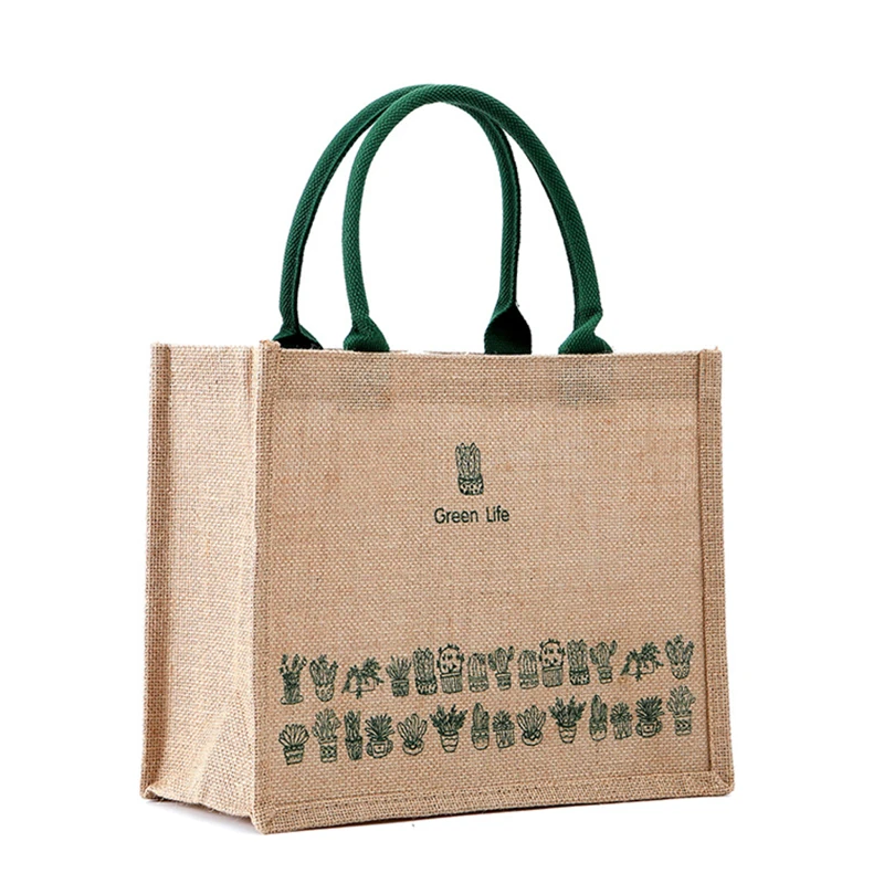 jute tote bag