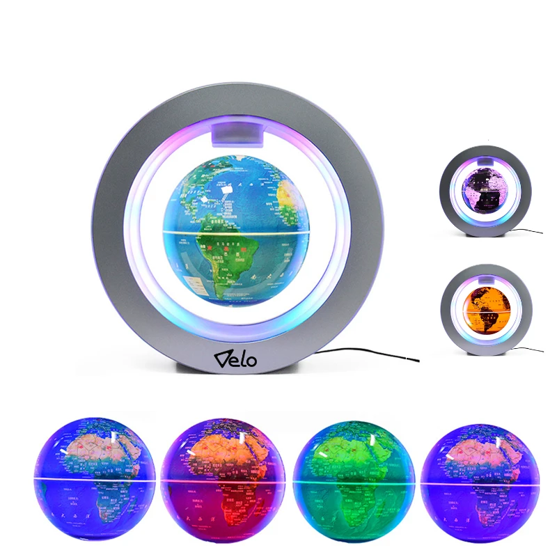 4" magnetic levitation autorotation globe