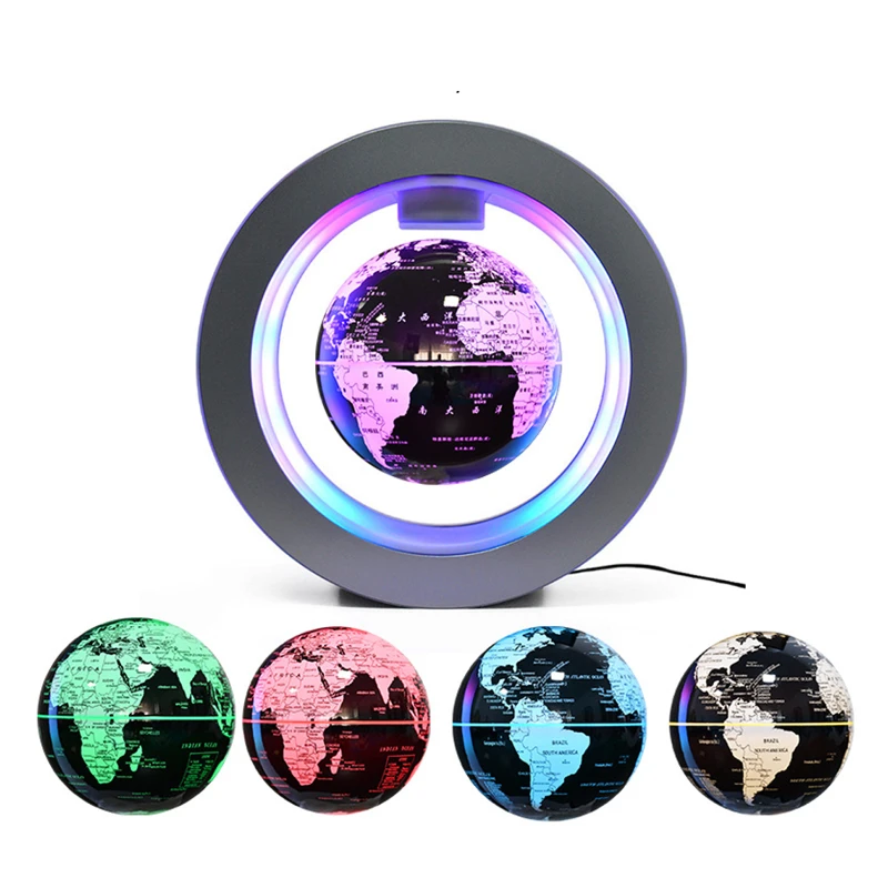4" magnetic levitation autorotation globe