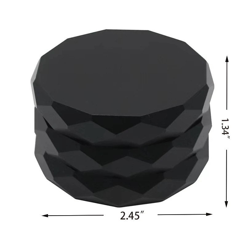 zinc alloy herb or tobacco grinder