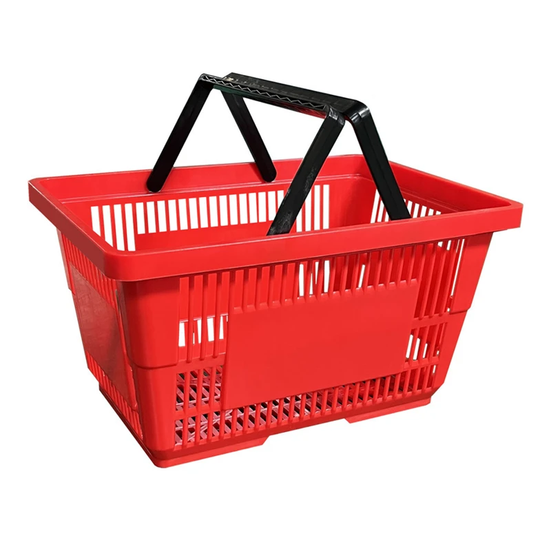 18l plastic shopping basket