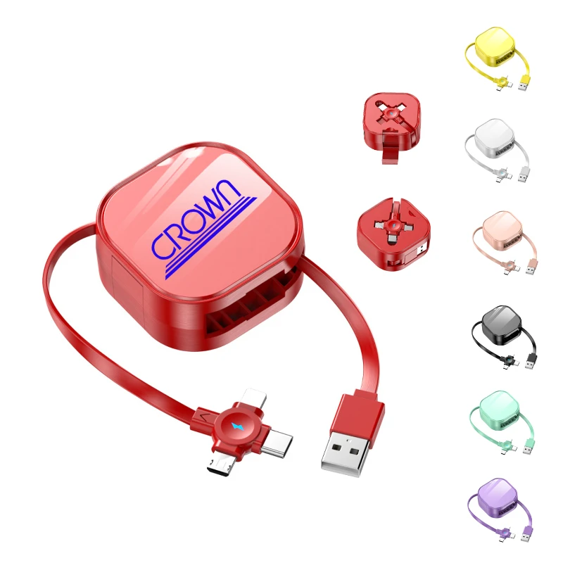 3 in 1 Telescopic Phone Charging Cable