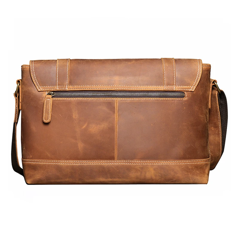 Genuine Cowhide Messenger Bag