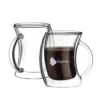 6.8 oz Double Wall Insulated Glass Cups