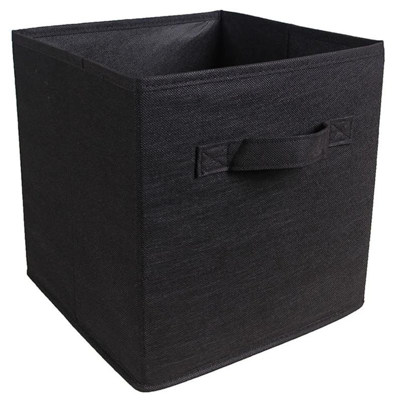 collapsible storage cubes organizer with handles