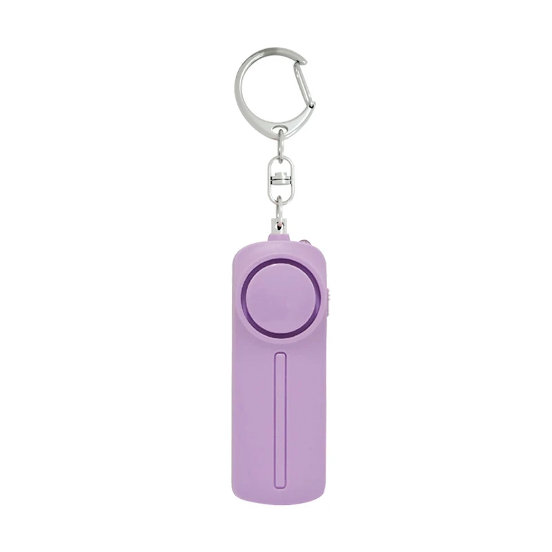 130db security alarm keychain with led lights