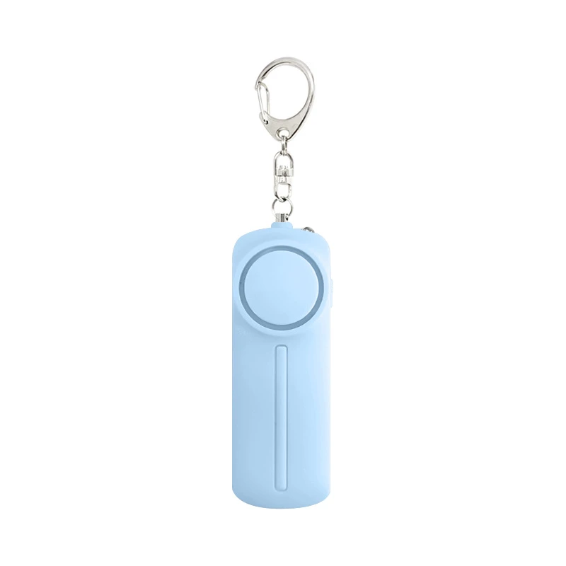 130db security alarm keychain with led lights