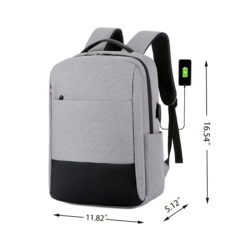 travel laptop backpack with usb charging port
