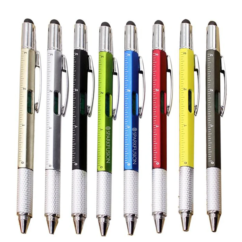 6 in 1 multitool tech tool pen with ruler