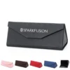 pu magnetic folding hard case for sunglasses