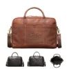 genuine leather briefcases laptop bag