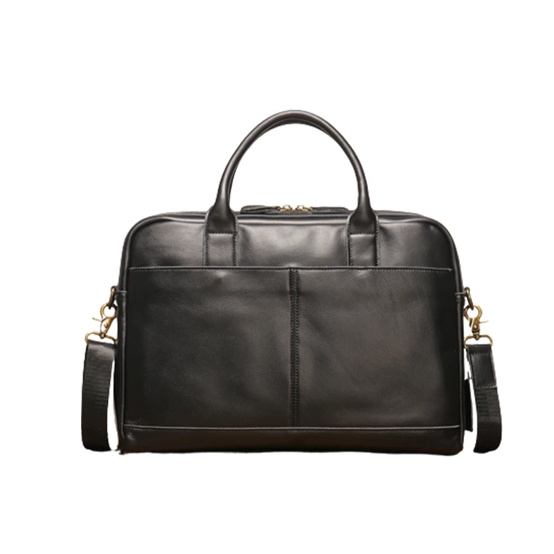 genuine leather briefcases laptop bag