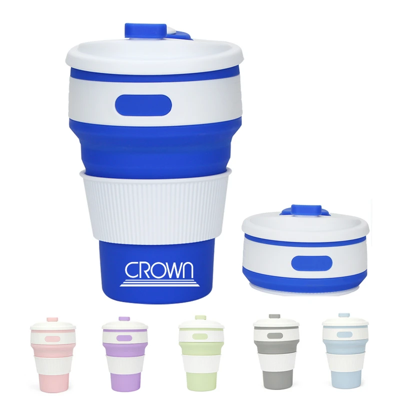 collapsible camping silicone cup