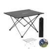 ultralight aluminum folding beach table with carry bag