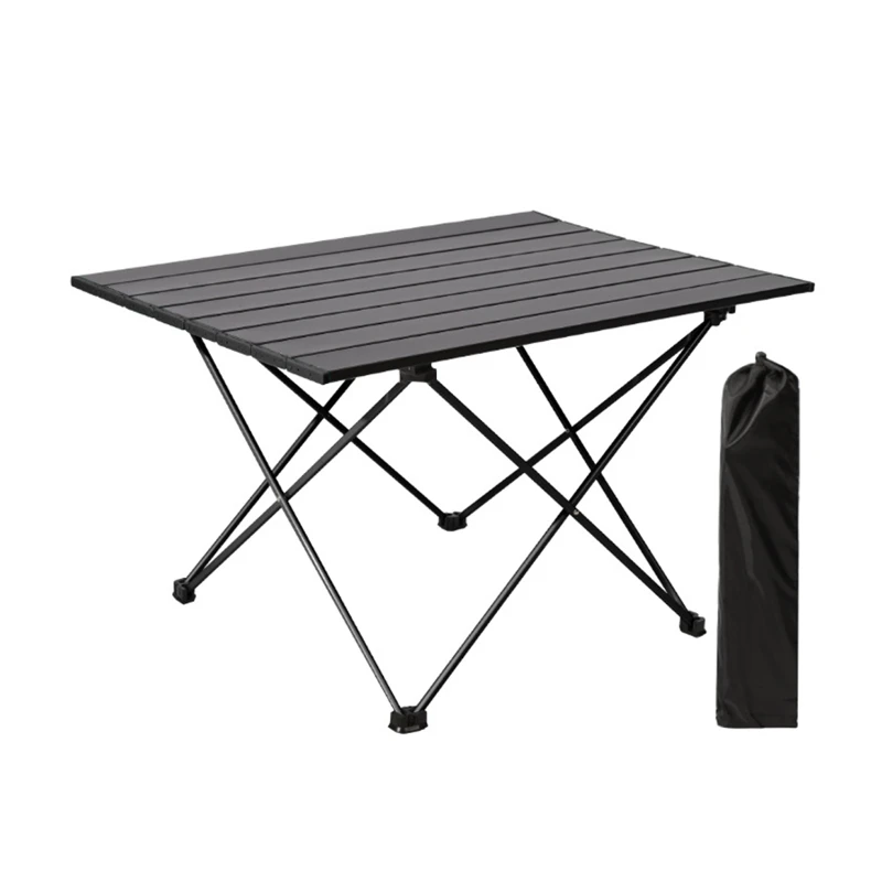 ultralight aluminum folding beach table with carry bag