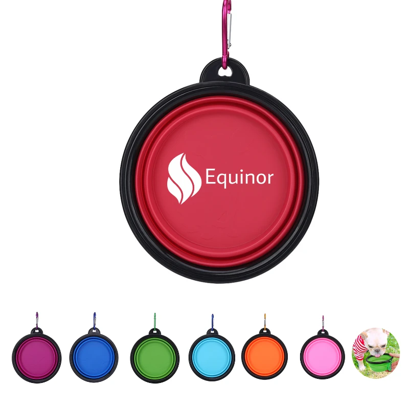 collapsible pet bowls with carabiners