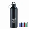 17oz aluminum water bottle with carabiner