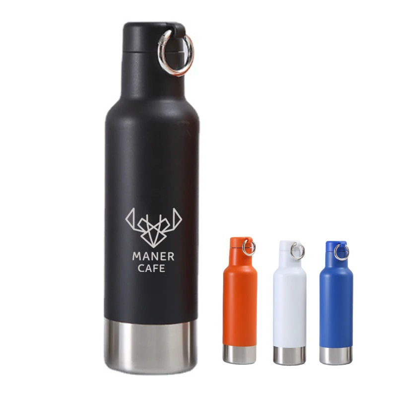 17 oz stainless steel travel sports bottle